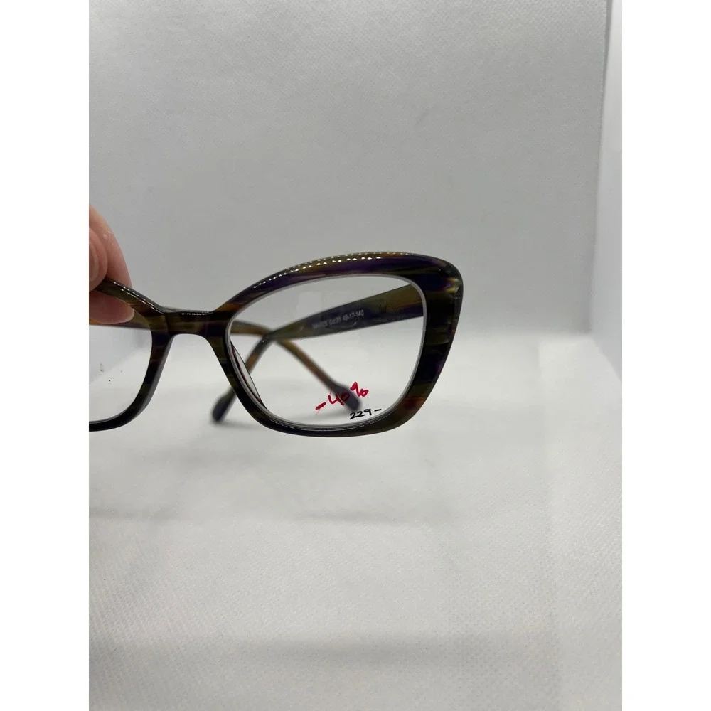 Menizzi‎ Cat Eye Eyeglasses Frames Designer Fashion Eyewear MA4025